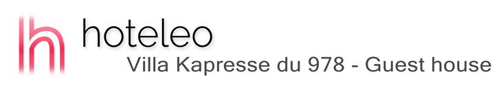 hoteleo - Villa Kapresse du 978 - Guest house